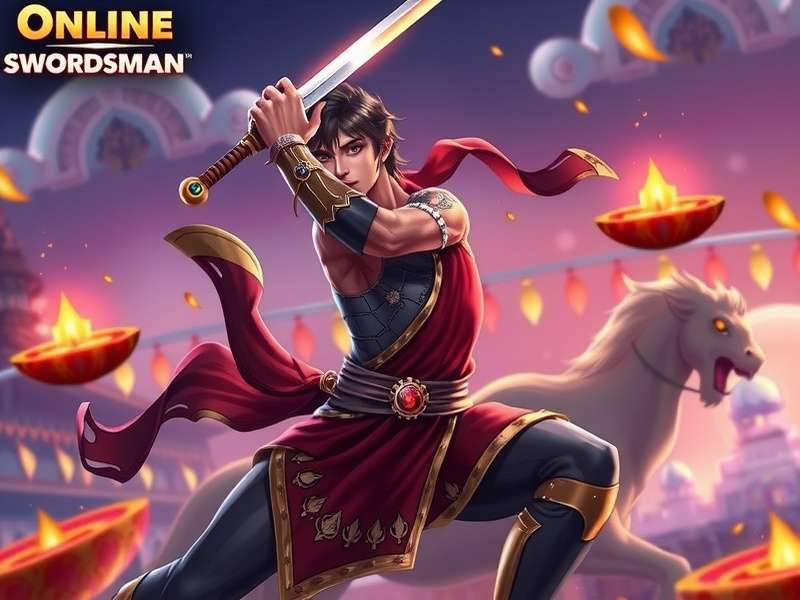 Online Swordsman Character Customization - Indian themed outfits