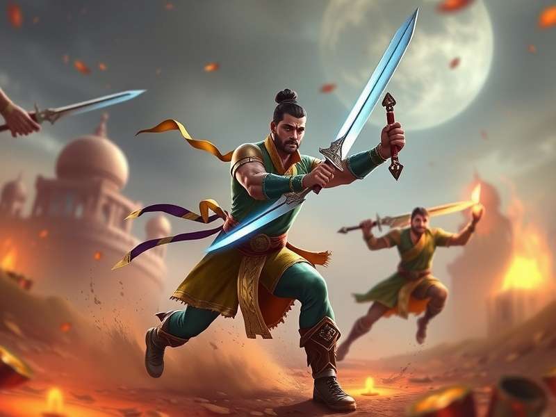 Online Swordsman Indian Festival Event - Diwali celebration in game